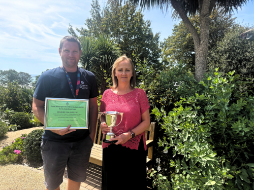 Steve and Rachel garden award.png