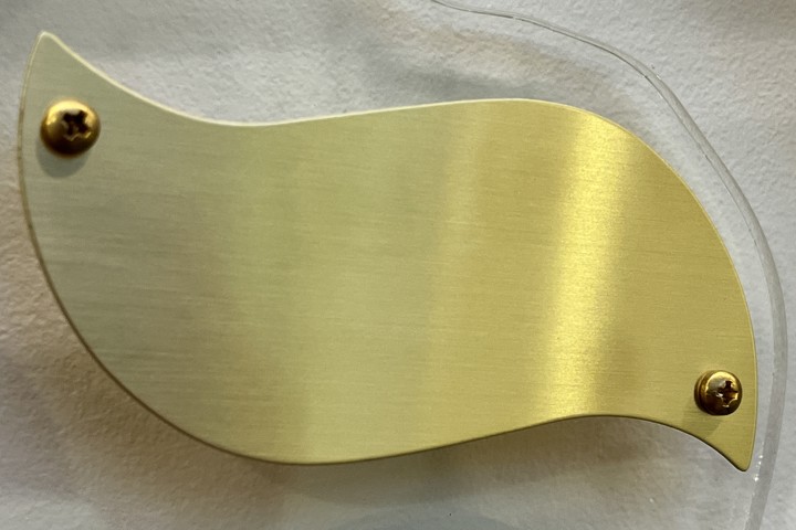 Image of  gold memory tree leaf with no engraving