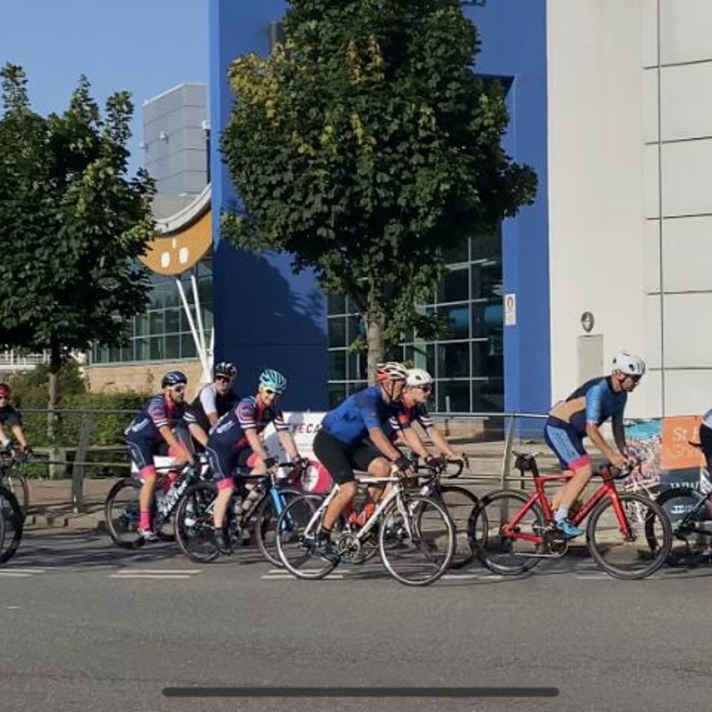 Tour de Jersey cyclists