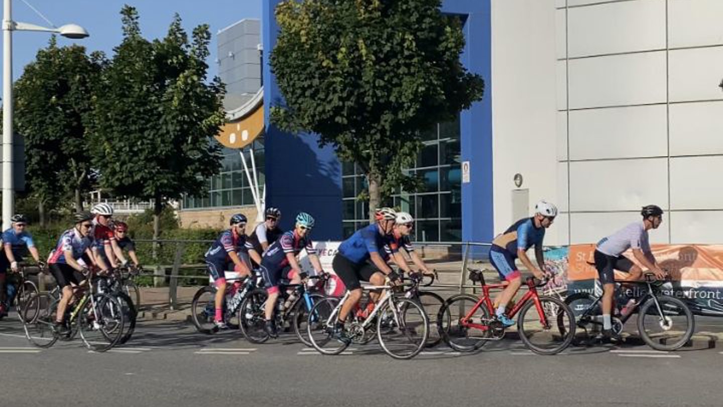 Tour de Jersey cyclists