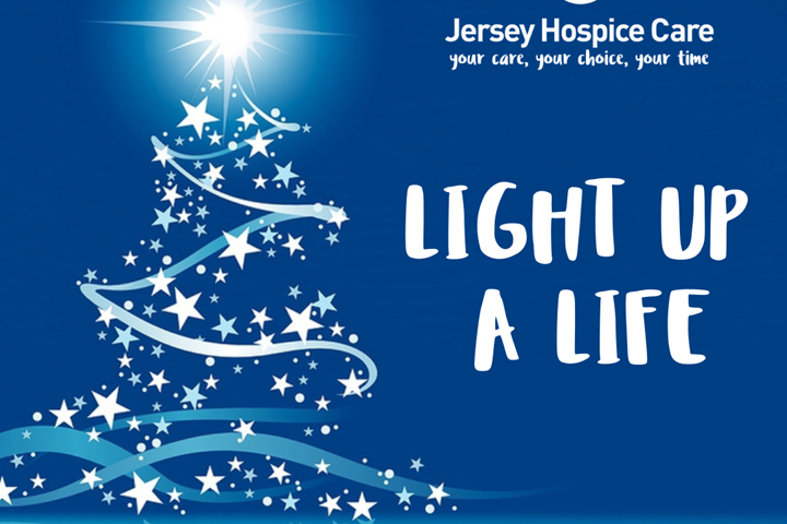 Image showing Light up a Life logo, blue and blue with Christmas tree and text